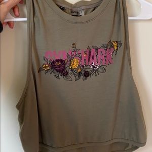 Gymshark crop muscle tank S